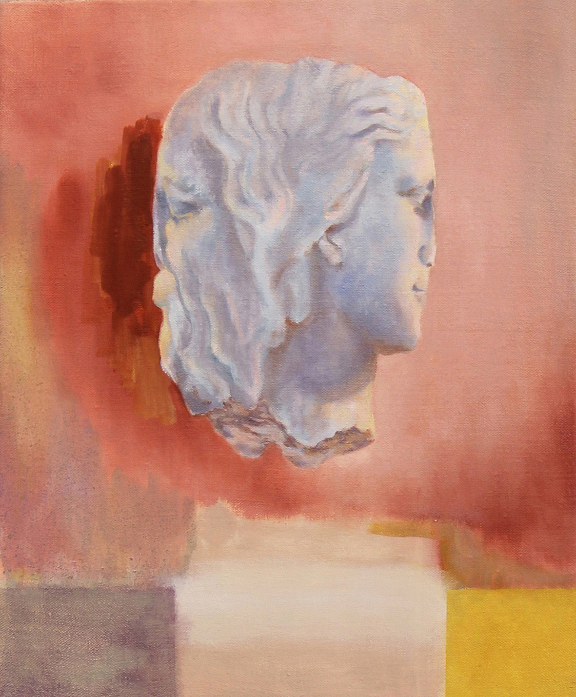 Flora Whiteley, Shake of the Head, 2012, oil and tempera on linen, 68x57cm