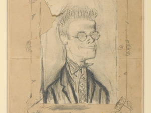 Ruskin Spear, ‘Portrait of Carel Weight’ (c.1935). Copyright Tullie House Museum and Art Gallery