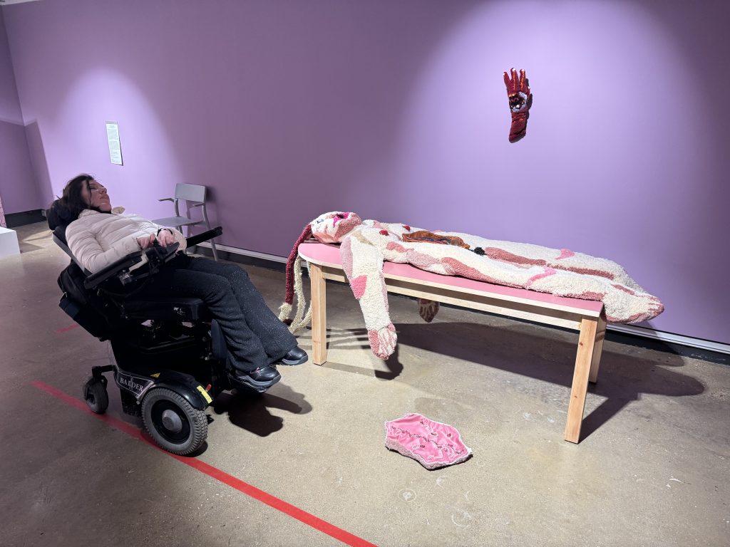 Anna Li in Material Worlds: Contemporary Artists and Textiles, Attenborough Arts Centre, 2026