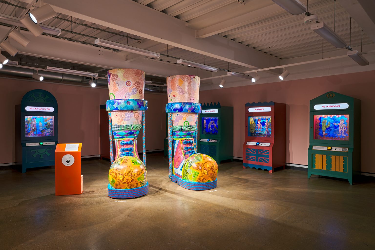 'Jason and the Adventure of 254' at Attenborough Arts Centre, 2026, a Wellcome Collection exhibition. Photography by Reece Straw, 2026.