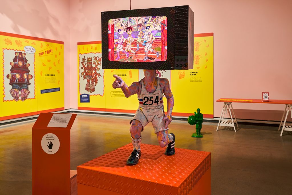 'Jason and the Adventure of 254' at Attenborough Arts Centre, 2026, a Wellcome Collection exhibition. Photography by Reece Straw, 2026.